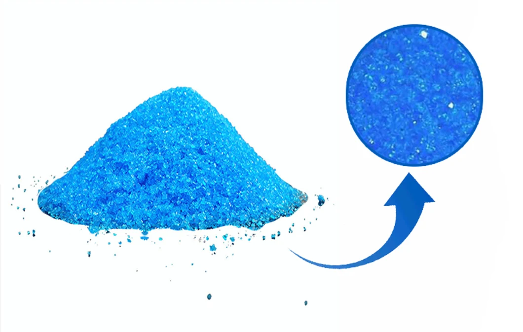Factory Supply Copper Sulfate 98/Pentahydrate Cooper Sulphate Price