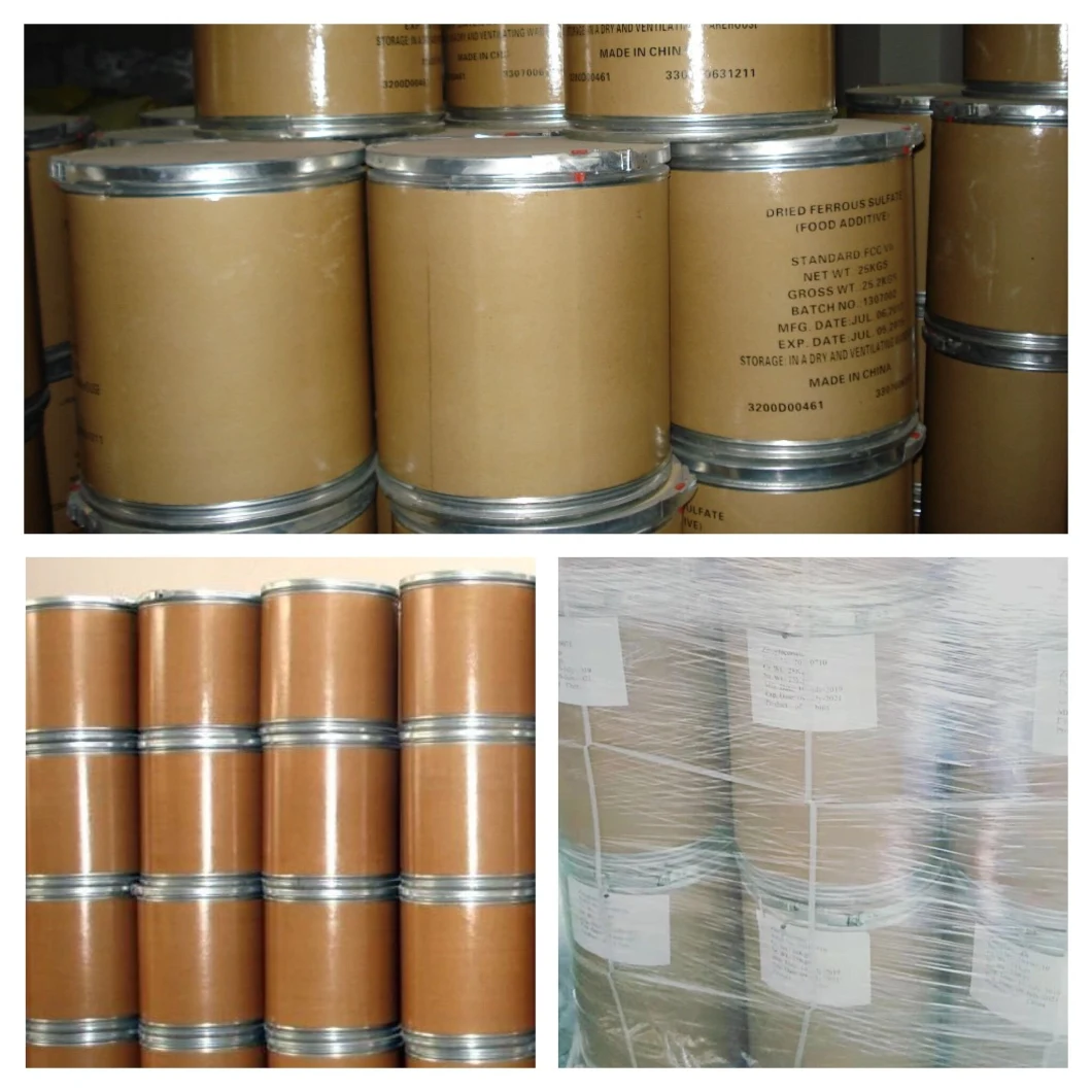 Supplier FCC USP Dihydrate Ferrous Gluconate for Food Color Retainer