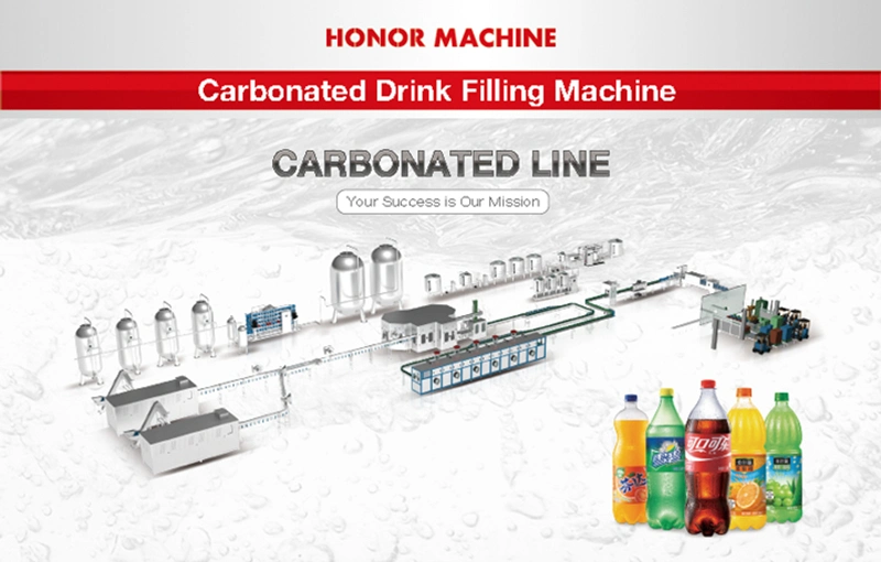 Carbonated Beverage Filling System Can Automatically Set/Run a Series of Parameters