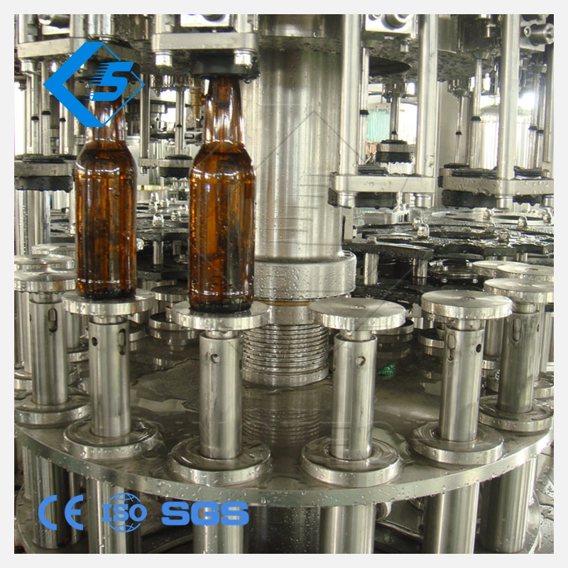 Fully-New Full Automatic Soft Carbonated Drink Craft Beer Canning Water Drink Bottle Liquid Filling Capping Machine (BCGF series)
