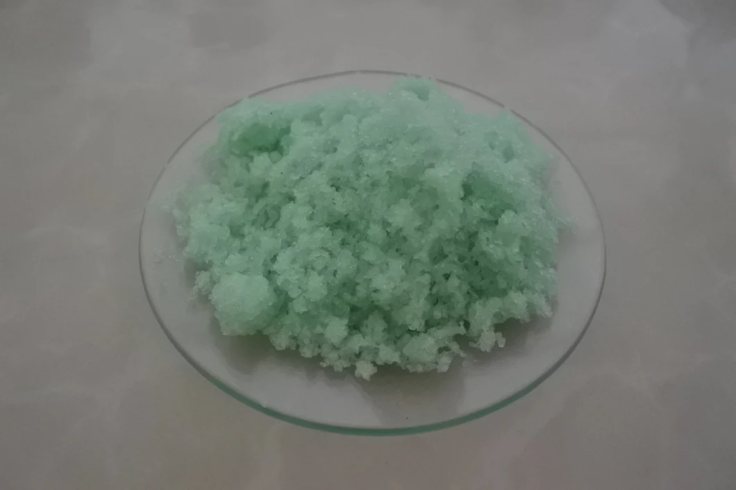 Produce High Quality Ferrous Sulphate Heptahydrate Min 98% Green Vitriol for Remove Cr