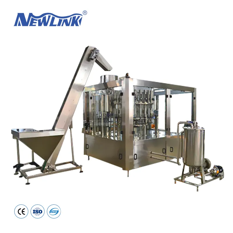 Soda Water&Carbonated Drinks Filling Machine (RFC-C series)