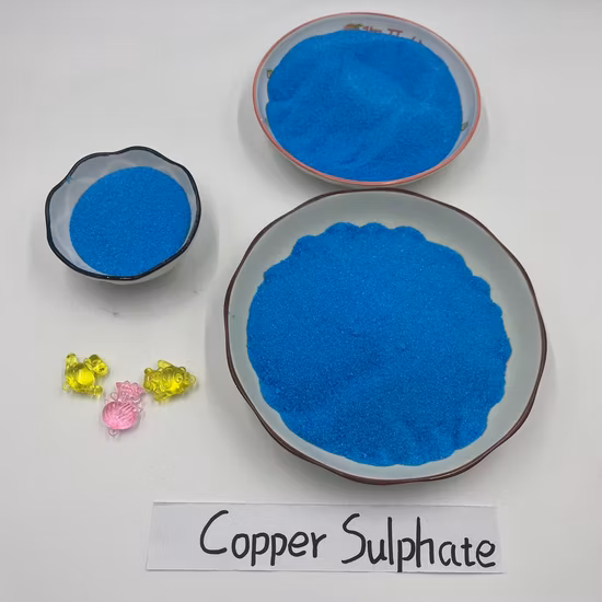 Factory Supply Copper Sulfate 98/Pentahydrate Cooper Sulphate Price
