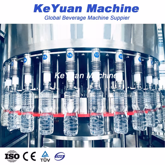 Dcgf Series 3 in 1 Carbonated Beverage Pure Drinking Water Soft Drink Filling Packaging Sealing Production Line